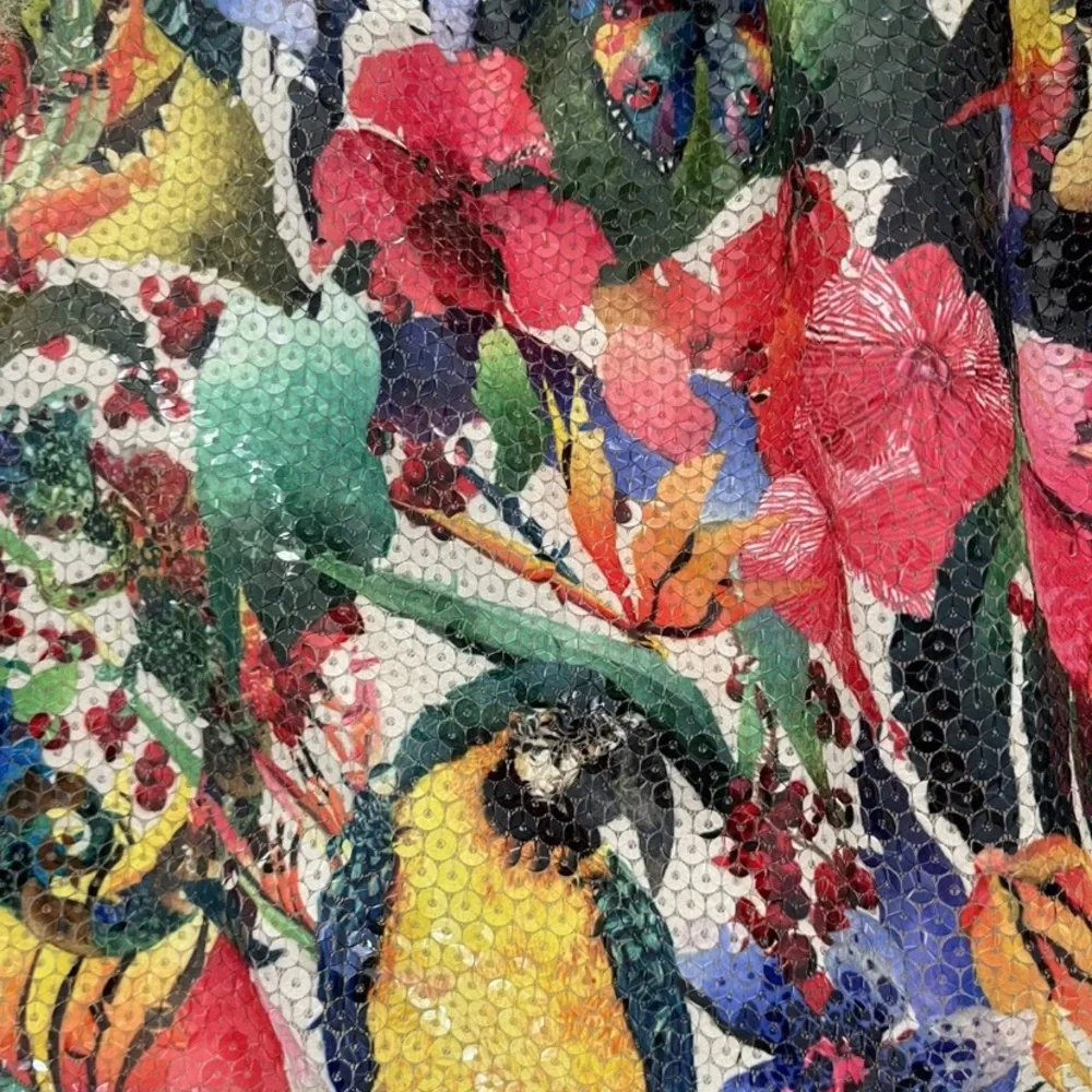 Kate Morgan x H&M Tropical RAINFOREST Multi-Color Sequin Skirt - Size 4-6Y